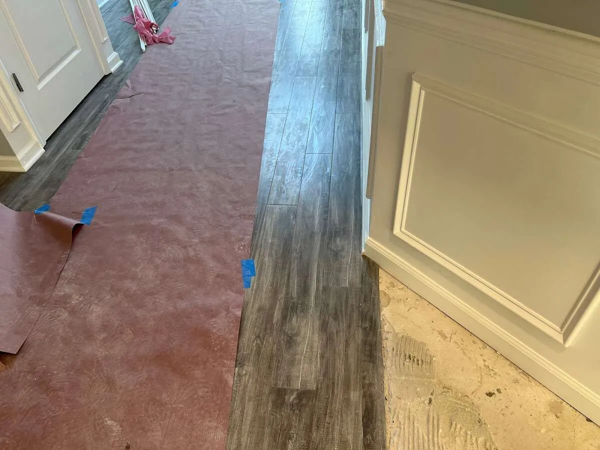 Completed marble shower restoration in North Haven